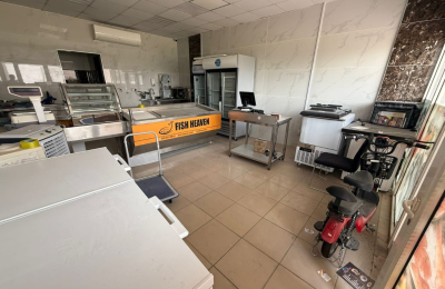 completely Equipped Fish Shop for Rent | Vacant | Near Road